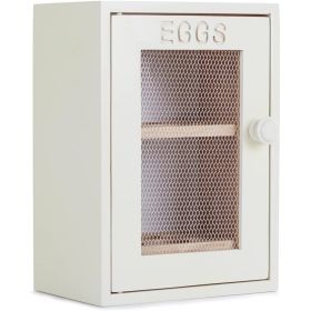 Armoire à oeufs en bois - Egg Cabinet boite à oeuf en bois jusqu'à 12 oeufs - Eviter le plastique et ranger vos oeufs dans cette