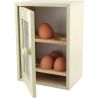 Armoire à oeufs en bois - Egg Cabinet boite à oeuf en bois jusqu'à 12 oeufs - Eviter le plastique et ranger vos oeufs dans cette