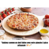 Planche à pizza 33.8 cm x Ø 24.9 cm x 0.85 cm
