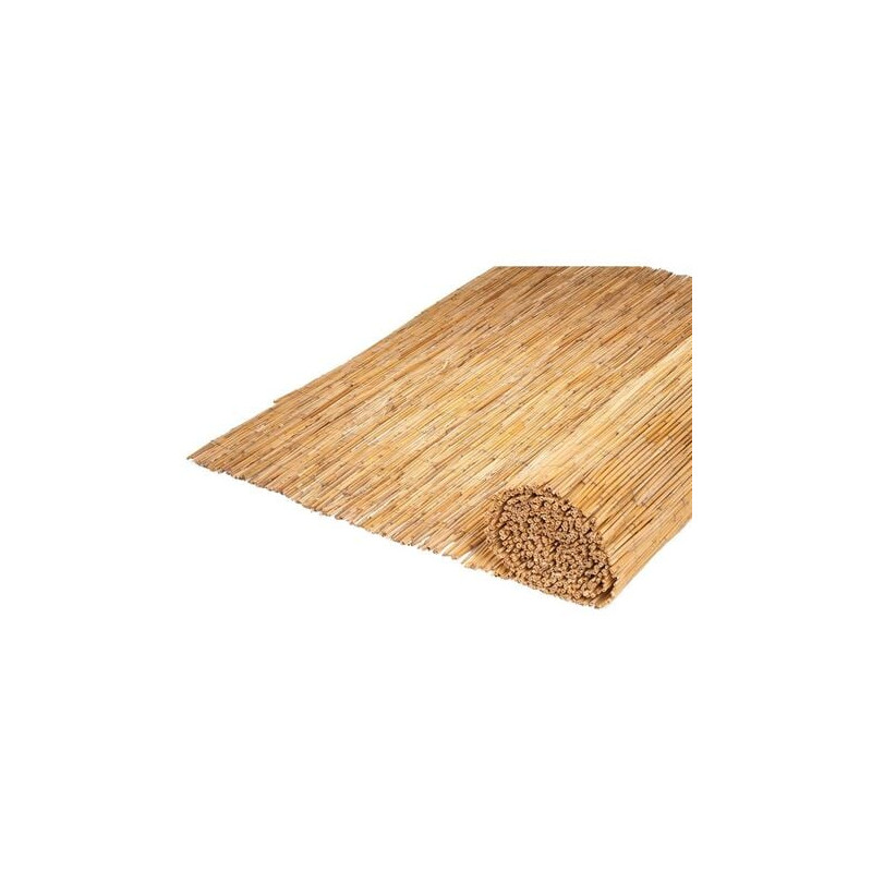 Canisse naturelle en bambous fendus  - 1 x 5 m