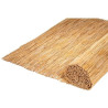 Canisse naturelle en bambous fendus  - 1 x 5 m