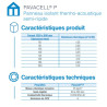 ▷  Panneau flexible en ouate de cellulose PAVACELL 200 mm 1350x600 au meilleur prix -  Panneau ouate de cellulose pours murs i