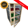 ▷  Garde manger légumier fruitier moyen modèle Masy 243 (6 tiroirs bois inclus) au meilleur prix -  _Garde manger