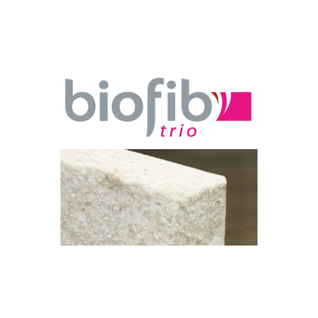 BIOFIB TRIO | Ep.160mm 1,25x0,6m | R4,1 - Panneaux laine de chanvre ...
