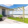 Pergola Bois Carré 300x300cm MADERLAND