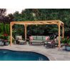 Pergola Bois ALICANTE 700x300cm MADERLAND
