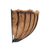 Panier en 2 parties pour pied Noir Acier doux Esschert Design BV