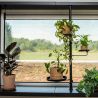 Etagère télescopique en Acier Noir Esschert Design BV