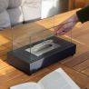 Cheminée de table rectangulaire bioéthanol Noir Esschert Design BV