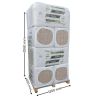 VEGETAL Flex 40KG - 580x1200- Ep.160mm - paquet de 4 pan. de 0,696m² soit 2,784m²