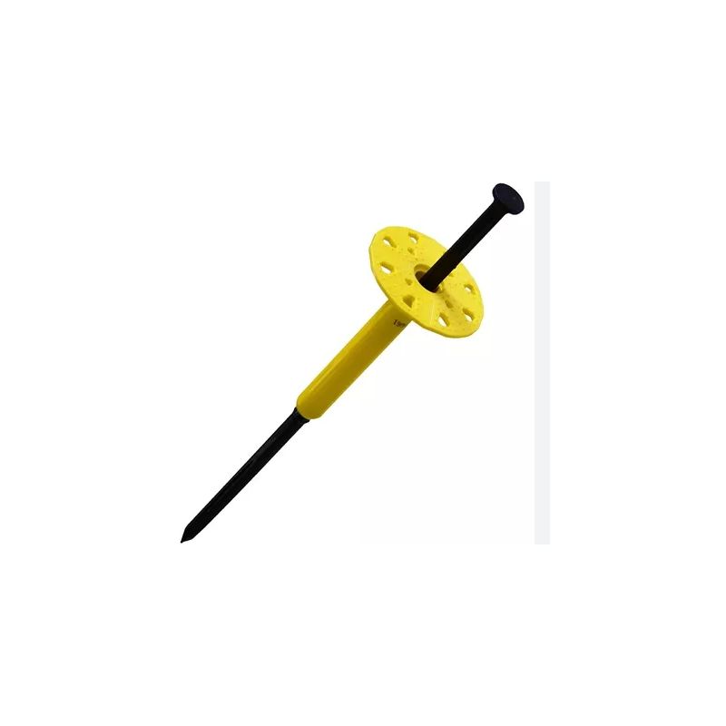 Chevilles PVC à tête circulaire à expansion par vissage avec vis en acier prémonté webertherm SLD-5 095 - boite de 100 Chevilles PVC à tête circulaire à expansion par vissage avec vis en acier prémonté webertherm SLD-5 095 - boite de 100