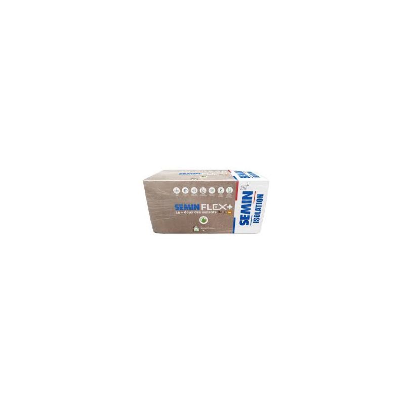 Semin SEMIN FLEX PLUS - 600x1220 - Ep.145mm - paquet de 4 pan. de 0,732m² ...
