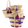 Sac en Palmier Naturel et Teinté SFA4260 Aubry Gaspard