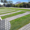 Dalle de stabilisation URBANIT 476×319×57 mm - Pavés Décalés - Gris