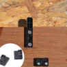 Taquets Fixego - Lot de 10 taquets et 24 vis JOUPLAST