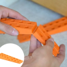 Cales Crantées H170C Seau de 50 Jouplast