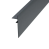 Profile de Finition Clipsable 140mm Anthracite JOUPLAST