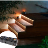 Marche ModuleSca 93cm Noire 12 pièces JOUPLAST