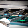 Lambourde Aluminium Profildeck 2.40m Hauteur 55mm Jouplast