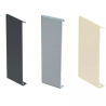Jonction Droite 70mm Laque Anthracite RAL 7016 Jouplast