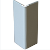 Jonction angle sortant H140 mm - Gris Aluminium