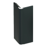 Jonction angle sortant H140 mm - Anthracite RAL 7016