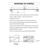 ▷  Portail en pin 3m hauteur 1,2m au meilleur prix -  Portail