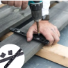 FIXEGO POUR LAME DE TERRASSE EP,25mm et plus JOUPLAST