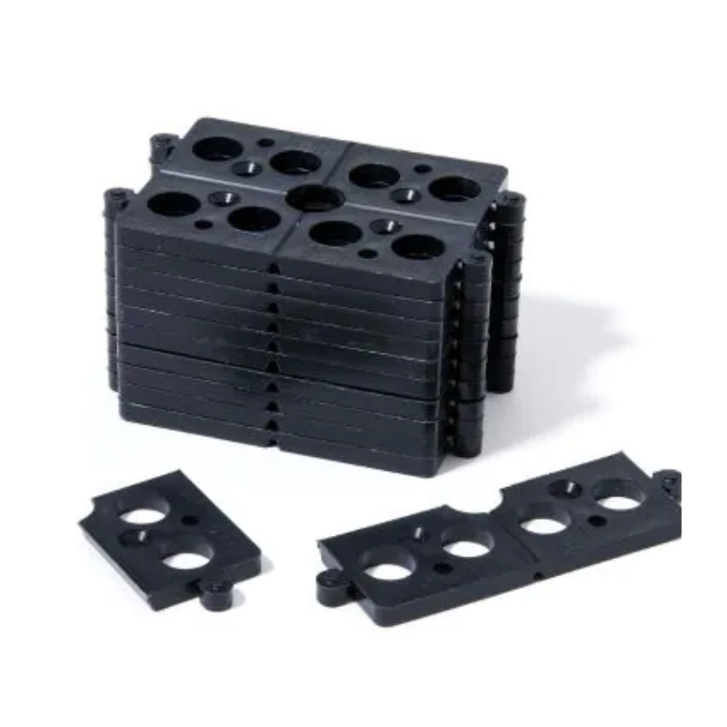 Cale plate 5 mm – Noir Secables en 4 Cale plate 5 mm – Noir Secables en 4