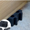 Cale plate 5 mm – Noir Secables en 4