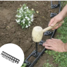 Bordure de Jardin Vert 45mm x 2,40m - Jouplast