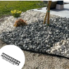 Bordure Jardin Delima 45mm x 2,40m Gris Anthracite - Jouplast