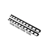 Bordure Jardin Delima 45mm x 2,40m Gris Anthracite - Jouplast