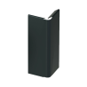 Jonction angle sortant H100 mm - Anthracite RAL 7016