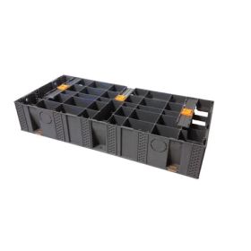 Marche MODULESCA 93 cm Noire JOUPLAST