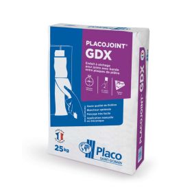 Enduit à Joint PLACOJOINT GDX – Séchage Poudre – Sac de 25 kg