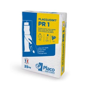 Enduit à Joint PLACOJOINT PR1 – Prise Rapide 1h – Sac de 25 kg