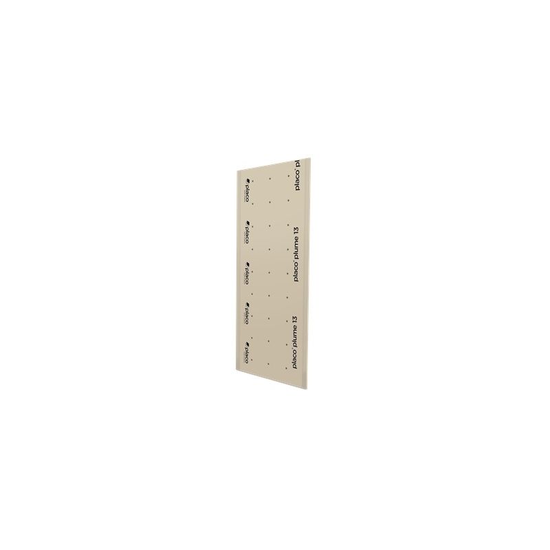 Plaque de Plâtre Allégée PLACO® PLUME BA13 – 250×120 cm Plaque de Plâtre Allégée PLACO® PLUME BA13 – 250×120 cm
