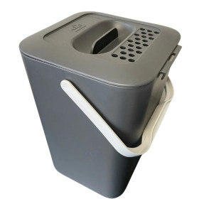 Seau à compost 7,5L Gris/Q...