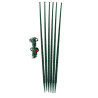 PACK 150 VERT JARDIN : 6 tuteurs 150 cm et 24 attaches