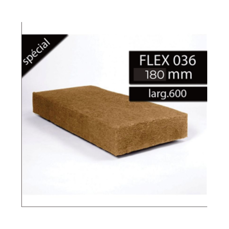 STEICOflex Largeur 60cm 036 180mm 1220x600 panneaux isolants laine de bois R