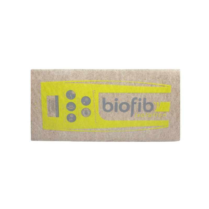 ▷  Panneau isolant BIOFIB CHANVRE | Ep.100mm 1,25x0,6m | R2,5 au meilleur prix -  _FS