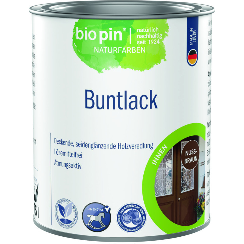 Vernis de couleur – Noix brune – 0,75 L