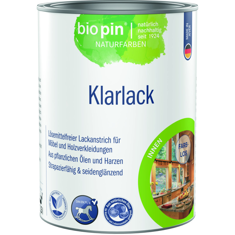 Vernis transparent – Incolore – 2,5 L