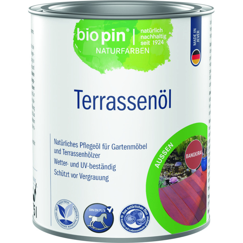 Huile pour terrasse – Bangkirai – 0,75 L