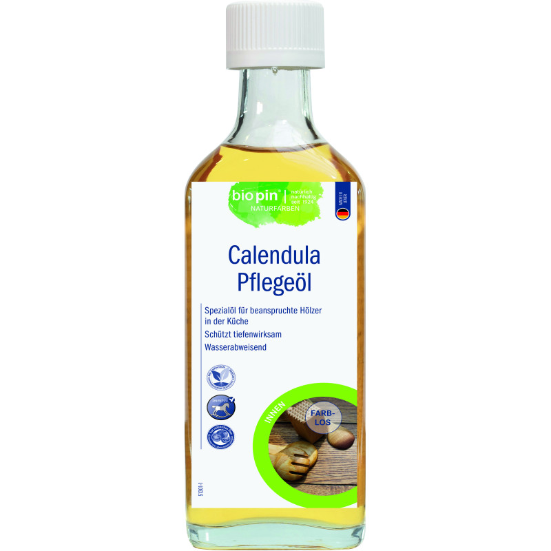 Exklusiv L'huile pour soin de bois "Calendula" – Incolore – 0,25 L