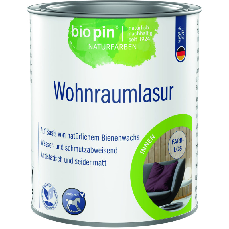 Lasure intérieur aqua blanche – Incolore – 0,375 L