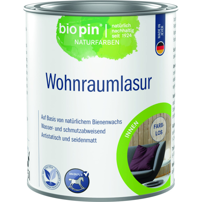 Lasure intérieur aqua blanche – Incolore – 0,75 L