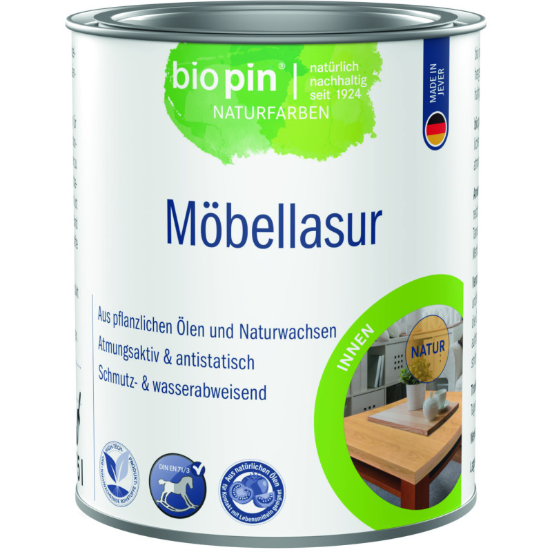 Lasure pour meubles – Nature – 0,375 L