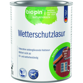 Lasure intempéries – Rouge...